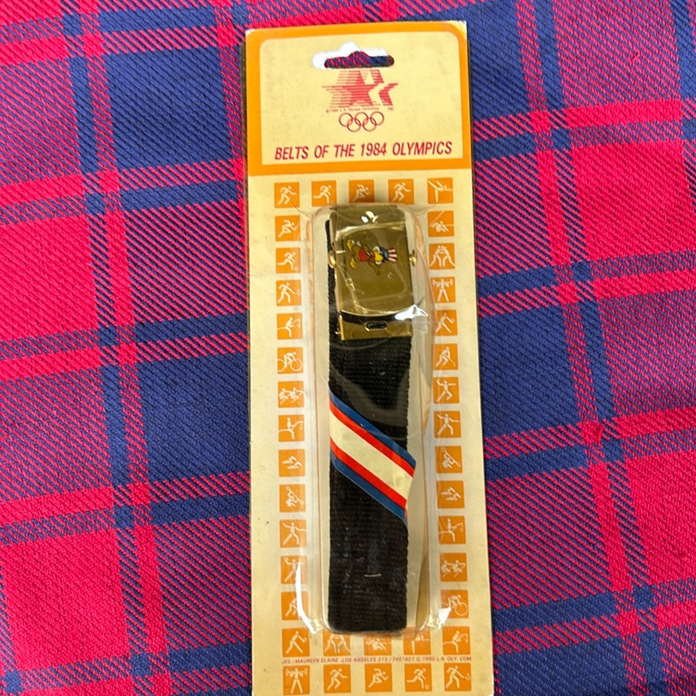 Belts of the 1984 Olympics